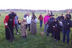 Let a pochod čarodějnic v Osovci. Foto Marie Plecitá