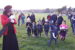 Let a pochod čarodějnic v Osovci. Foto Marie Plecitá