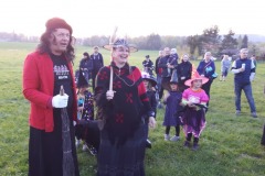 Let a pochod čarodějnic v Osovci. Foto Marie Plecitá