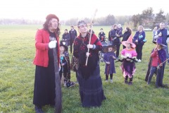 Let a pochod čarodějnic v Osovci. Foto Marie Plecitá