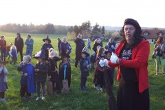 Let a pochod čarodějnic v Osovci. Foto Marie Plecitá