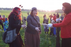 Let a pochod čarodějnic v Osovci. Foto Marie Plecitá