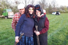 Let a pochod čarodějnic v Osovci. Foto Marie Plecitá