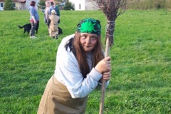 Let a pochod čarodějnic v Osovci. Foto Marie Plecitá