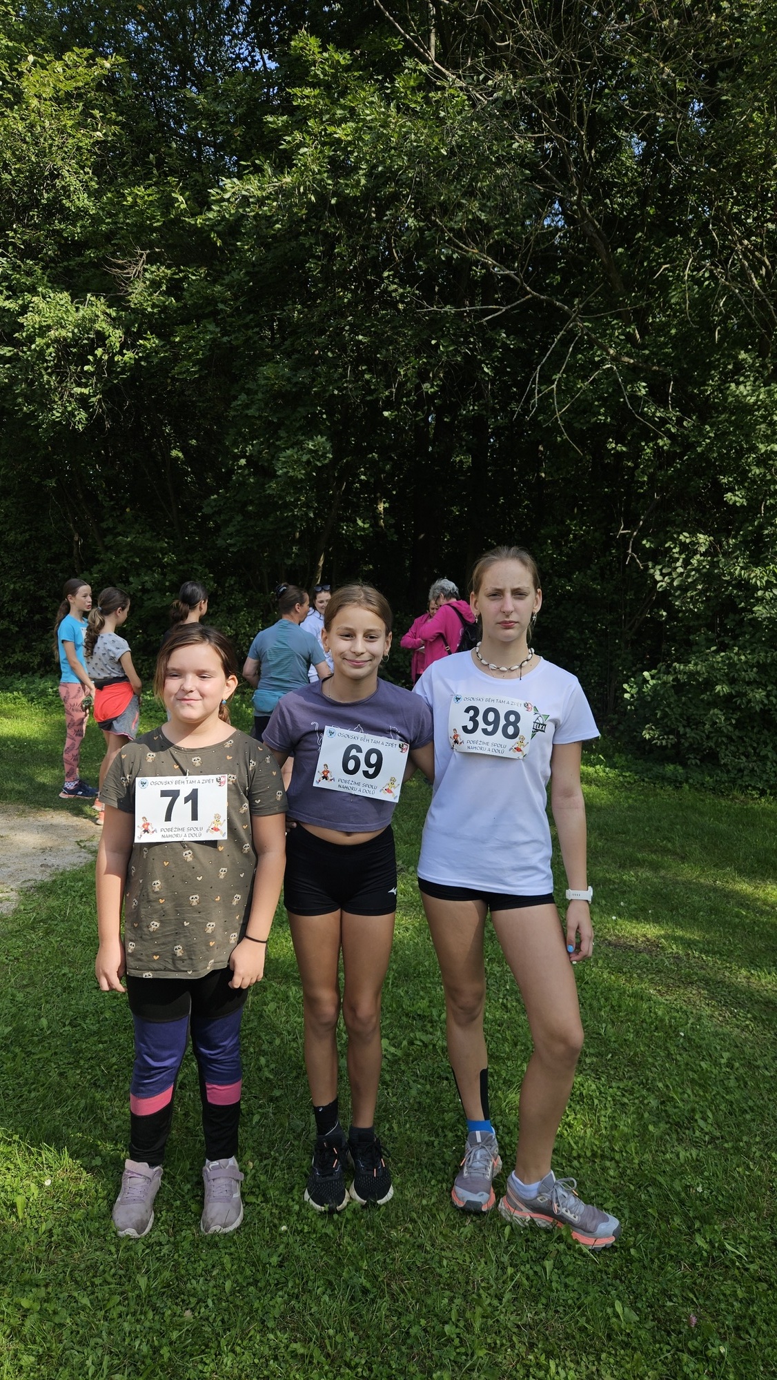 Třetí ročník osovského běhu  tam a zpět v soboru 13. září 2025. Foto Laura Kubrychtová. 5-osv_2025_beh_lauku_1