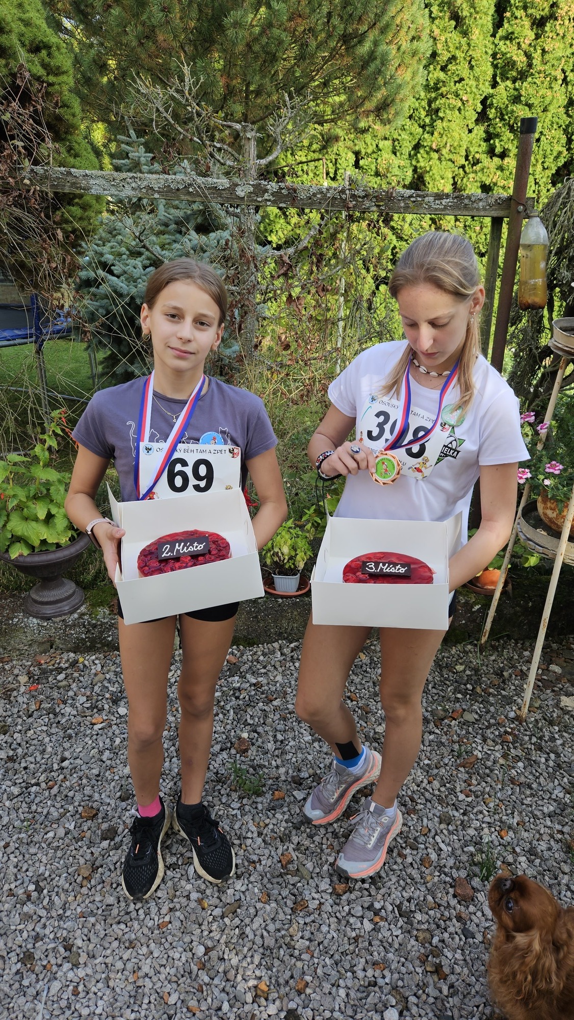 Třetí ročník osovského běhu  tam a zpět v soboru 13. září 2025. Foto Laura Kubrychtová. 5-osv_2025_beh_lauku_15