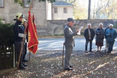 Pieta u pomníku padlých v Osově 28. října 2021. Foto Marie Plecitá