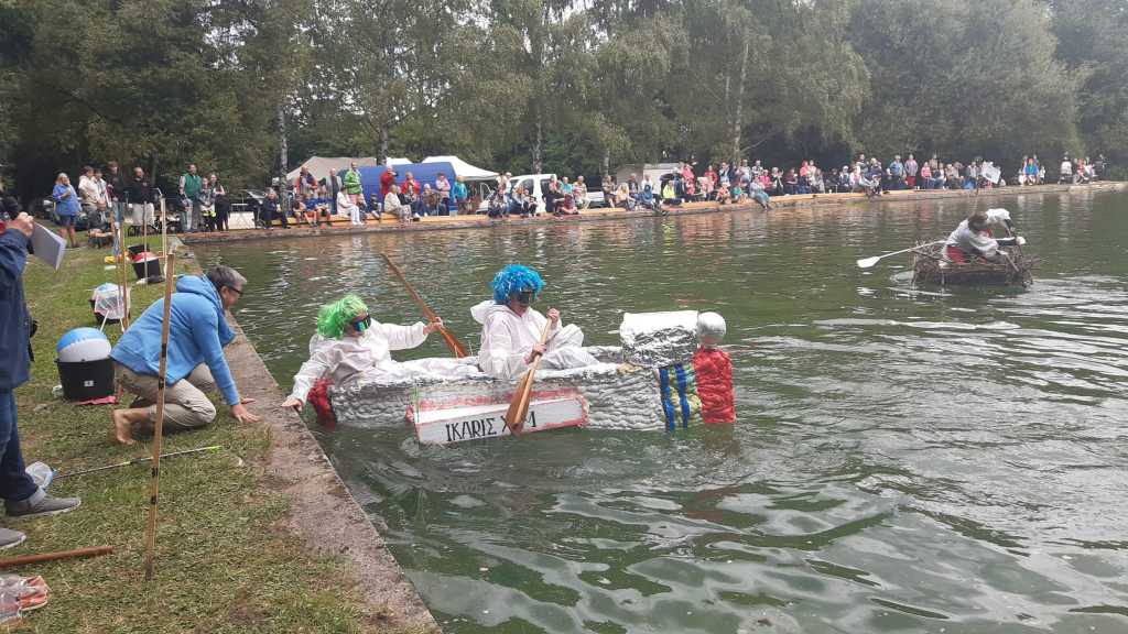 Tradiční Osovská regata na koupališti v Osovci. Foto ARCHIV osv_20250823_regata3_archiv_10