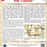 Náhled informační tabulky stezek.